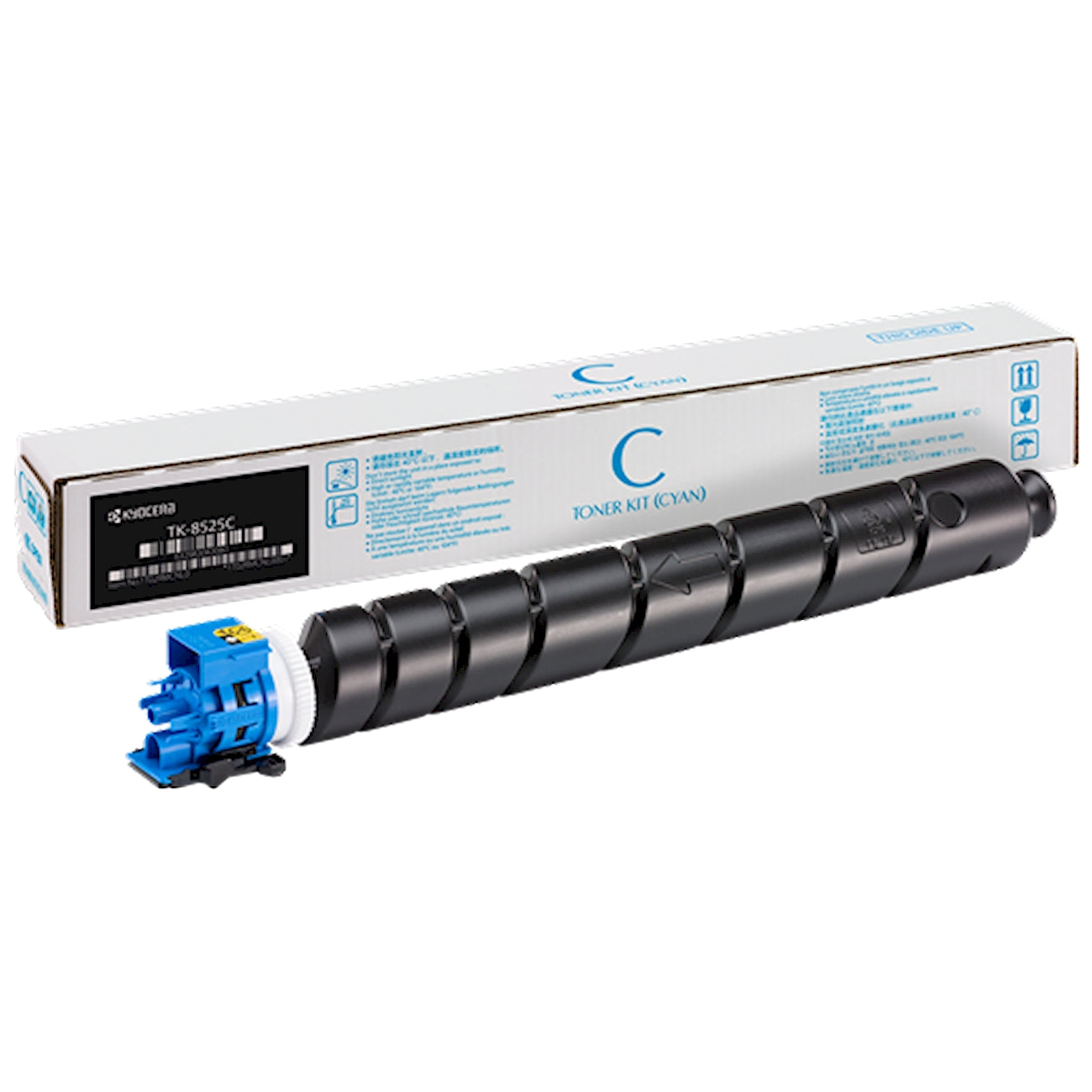 Toner Kyocera TK-8525C 1T02RMCNL0  - Originale - Ciano da 20.000 pagine per TASKalfa 5052ci, 5053ci, 6052ci, 6053ci