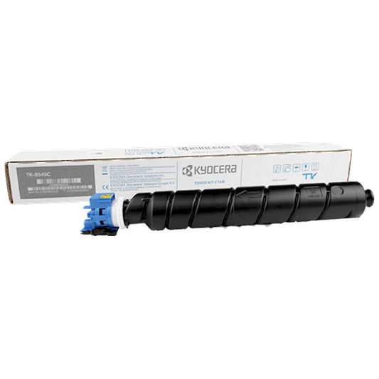 Toner Kyocera TK-8545C 1T02YMCNL0  - Originale - Ciano da 20.000 pagine per TASKalfa 3552ci, 3553ci, 4052ci, 4053ci