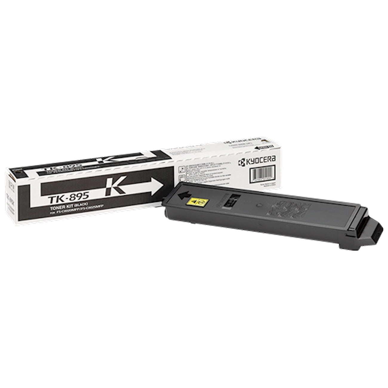 Toner Kyocera TK-895k 1T02K00NL0  - Originale - Nero da 12.000 pagine per FS C8020 MFP, FS C8025 MFP, FS C8520MFP, FS C8525 MFP