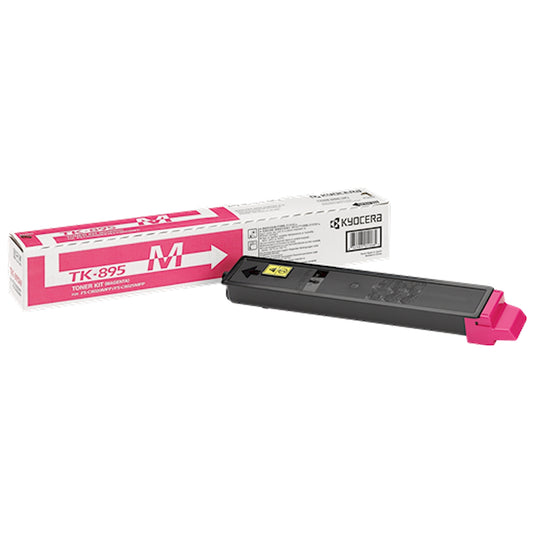 Toner Kyocera TK-895m 1T02K0BNL0  - Originale - Magenta da 6.000 pagine per FS C8020 MFP, FS C8025 MFP, FS C8520MFP, FS C8525 MFP