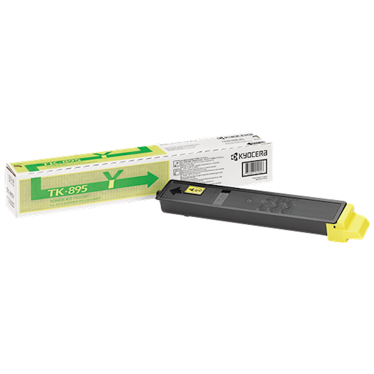 Toner Kyocera TK-895y 1T02K0ANL0  - Originale - Giallo da 6.000 pagine per FS C8020 MFP, FS C8025 MFP, FS C8520MFP, FS C8525 MFP