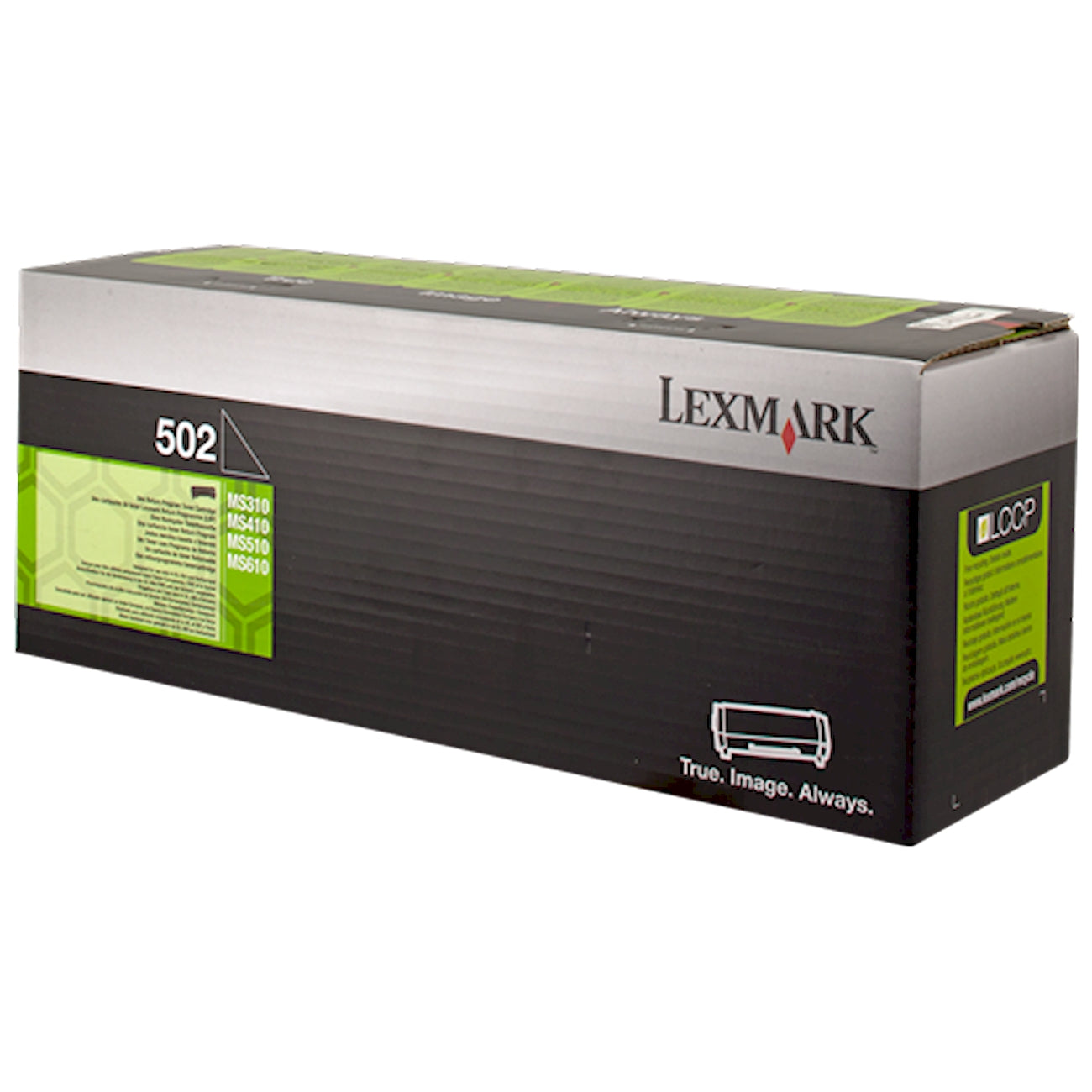 Toner Lexmark 502 50F2000  - Originale - Nero da 1.500 pagine per MS310d, MS310dn, MS312dn, MS315dn, MS410d, MS410dn, MS415dn, MS510dn, MS610dn, MX310dn, MX410de, MX510de, MX511de, MX610de, MX611de