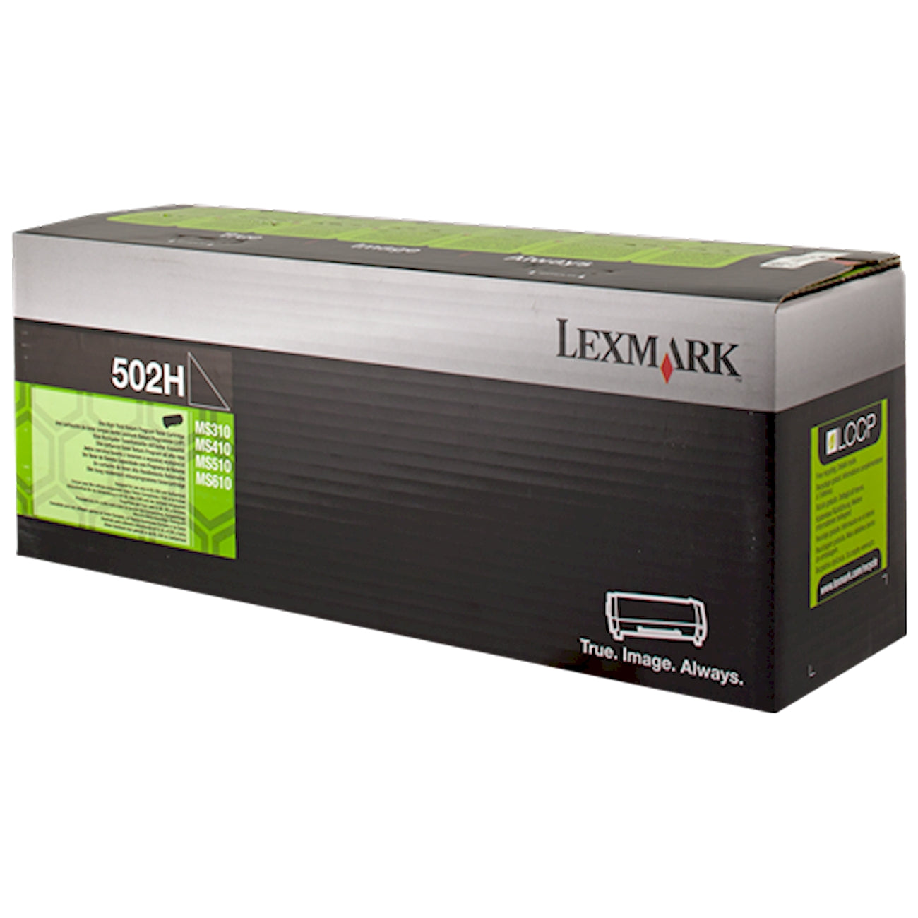 Toner Lexmark 502H 50F2H00  - Originale - Nero da 5.000 pagine per MS310d, MS310dn, MS312dn, MS410d, MS410dn, MS510dn, MS610de, MS610dn, LP 3118, LP 4118, d-Copia 3100, 4100