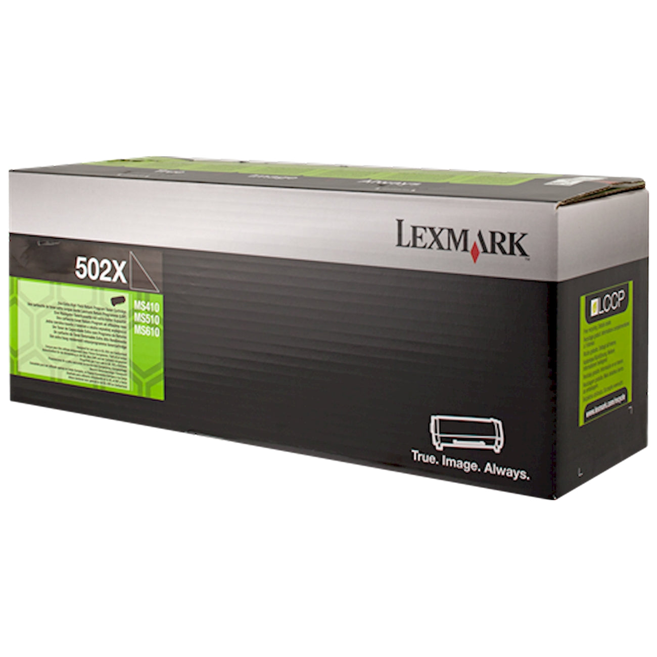 Toner Lexmark 502X 50F2X00  - Originale - Nero da 10.000 pagine per MS410d, MS410dn, MS415dn, MS510dn, MS610de, MS610dn, MS610dte, MS610dtn