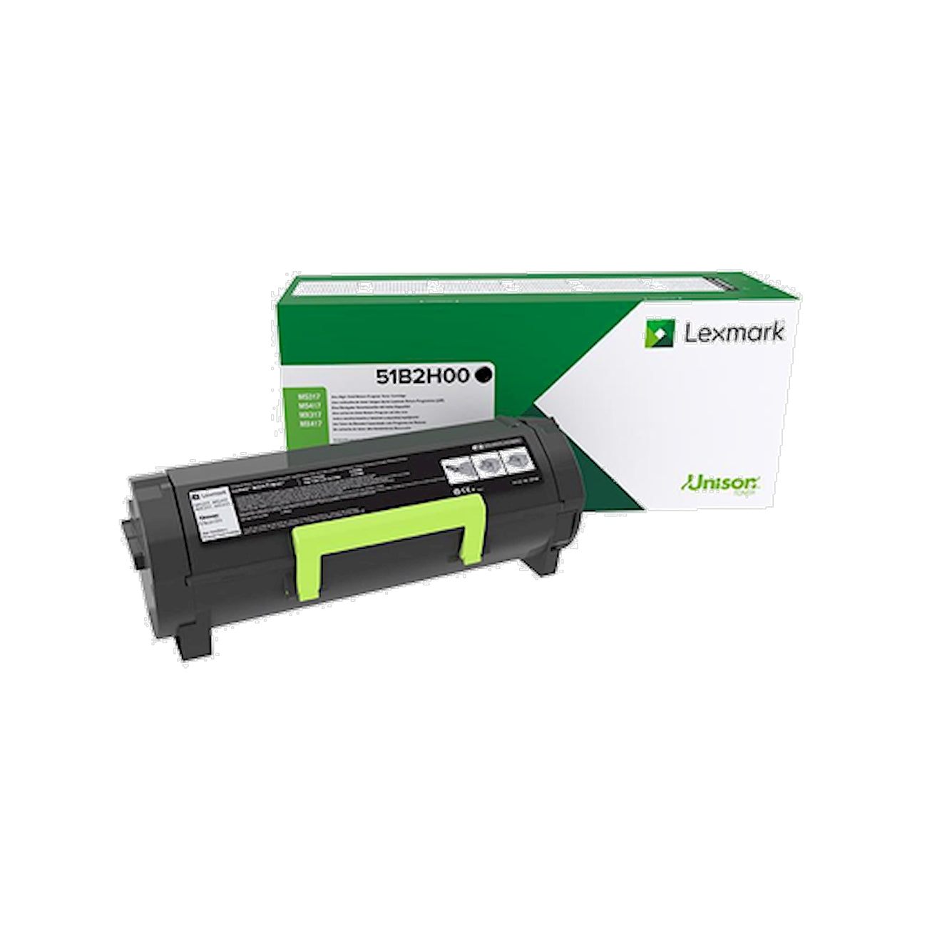 Toner Lexmark 51B2H00   - Originale - Nero da 8.500 pagine per MS417dn, MS517dn, MS617dn, MX417de, MX517de, MX617de