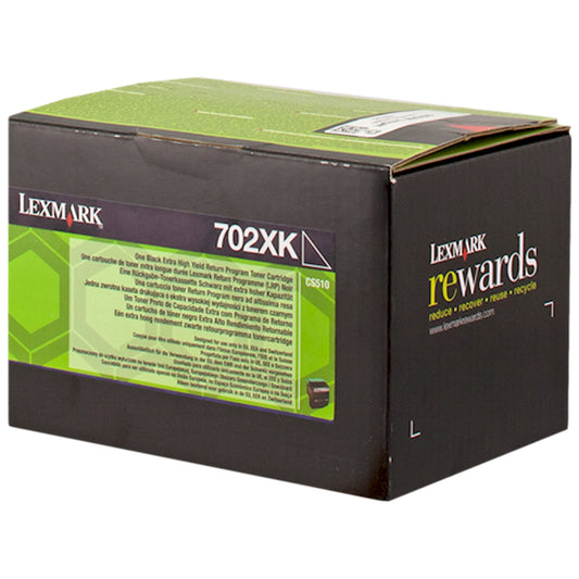 Toner Lexmark 702XK 70C2XK0  - Originale - Nero da 8.000 pagine per CS510de, CS510dte