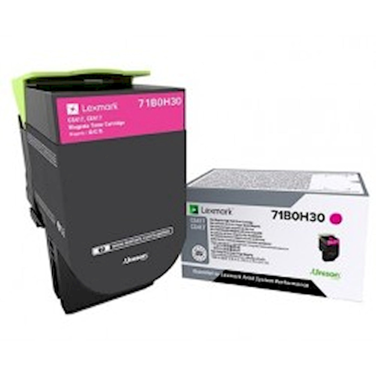 Toner Lexmark 71B0H30   - Originale - Magenta da 3.500 pagine per CS417dn, CS517de, CX417de, CX517de