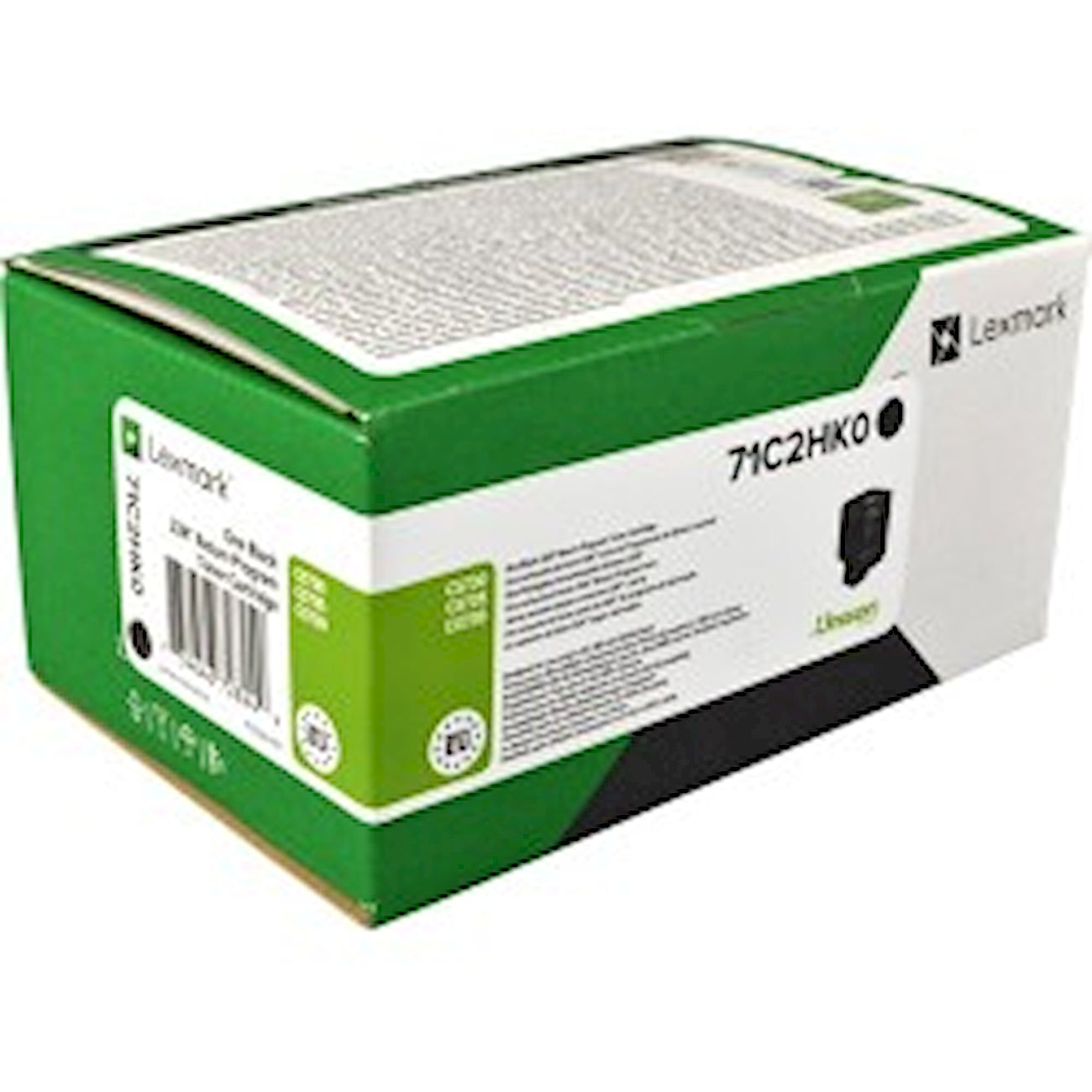 Toner Lexmark 71C2HK0   - Originale - Nero da 22.000 pagine per CS730de, CS730dew, CS735de, CS735dew, CX730de, CX735adse, CX735de