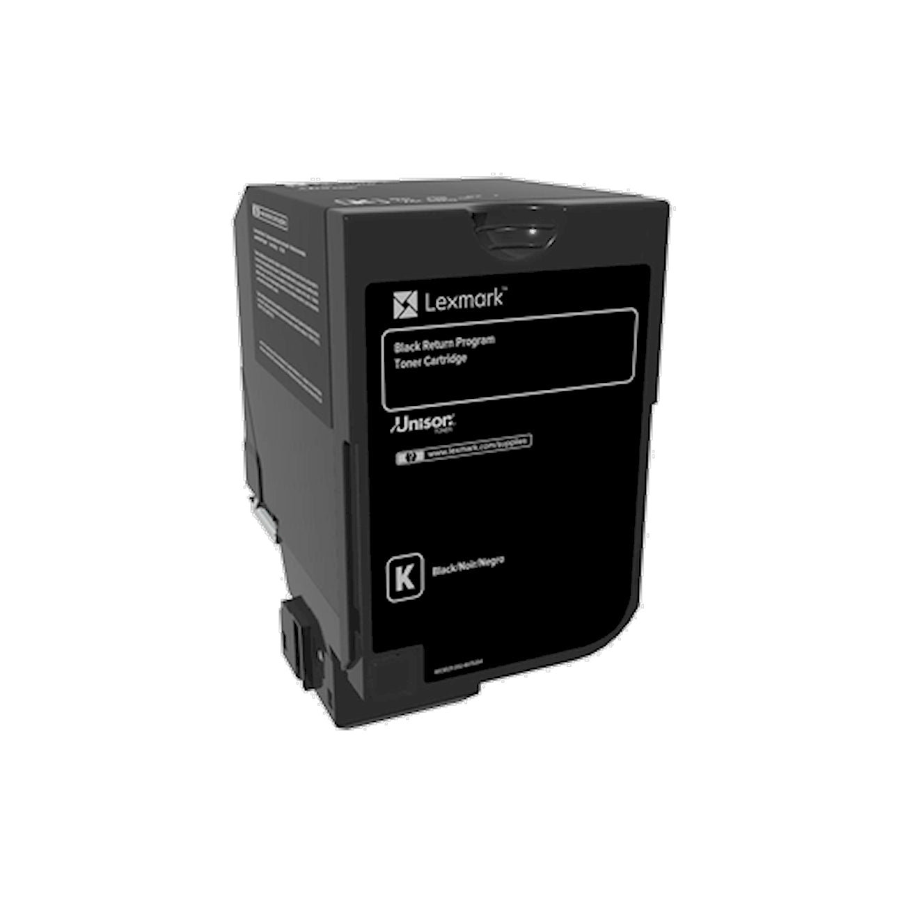 Toner Lexmark 74C20K0   - Originale - Nero da 3.000 pagine per CS720de, CS720dte, CS725de, CS725dte, CX725de, CX725dhe, CX725dthe