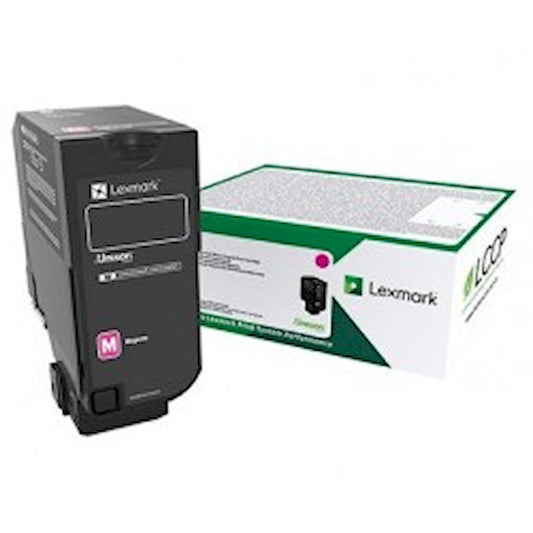 Toner Lexmark 75B20M0   - Originale - Magenta da 10.000 pagine per CS727, CS727de, CS727dn, CS728, CS728de, CS728dne, CX727de