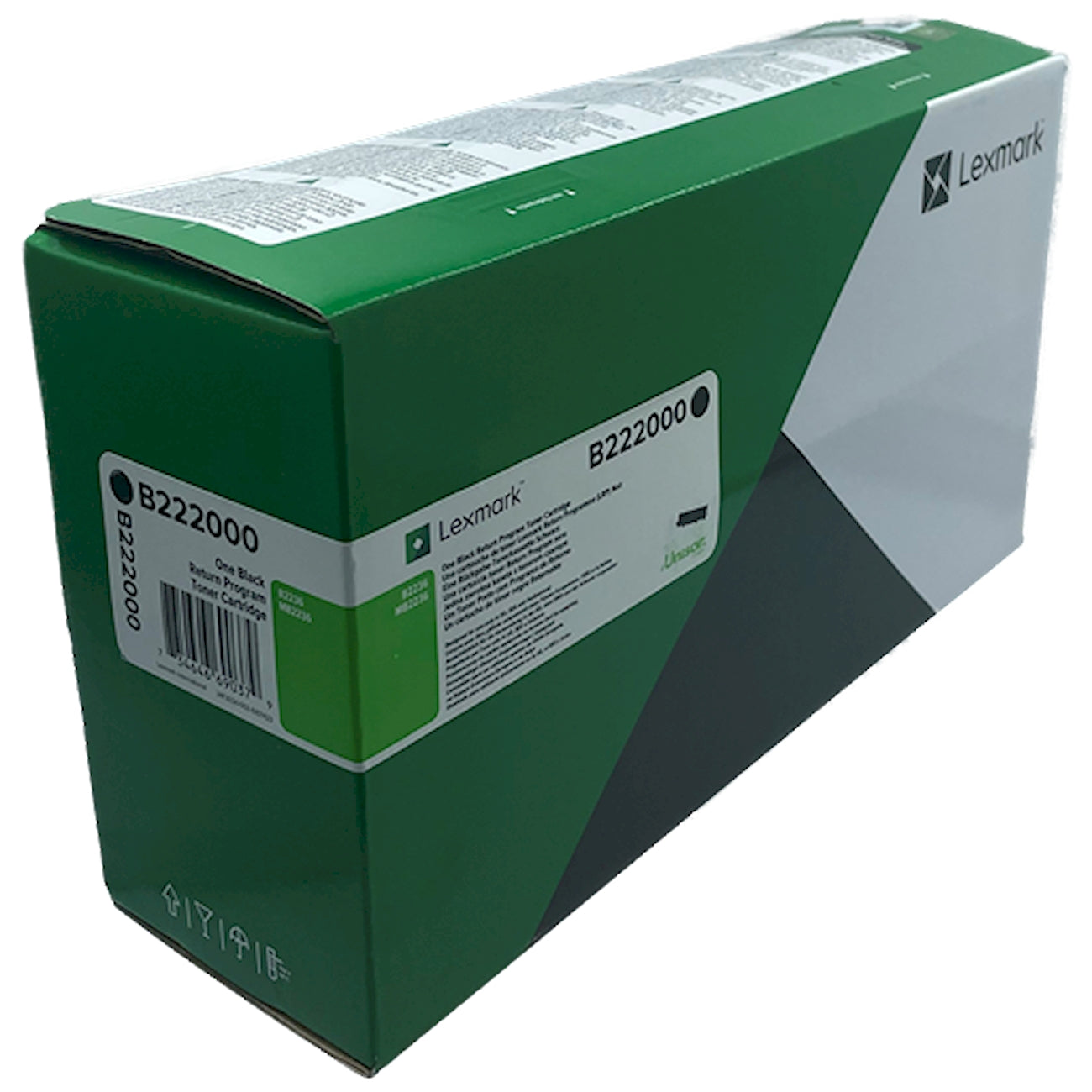 Toner Lexmark B222000   - Originale - Nero da 1.200 pagine per B2236dw, MB2236adw, MB2236adwe