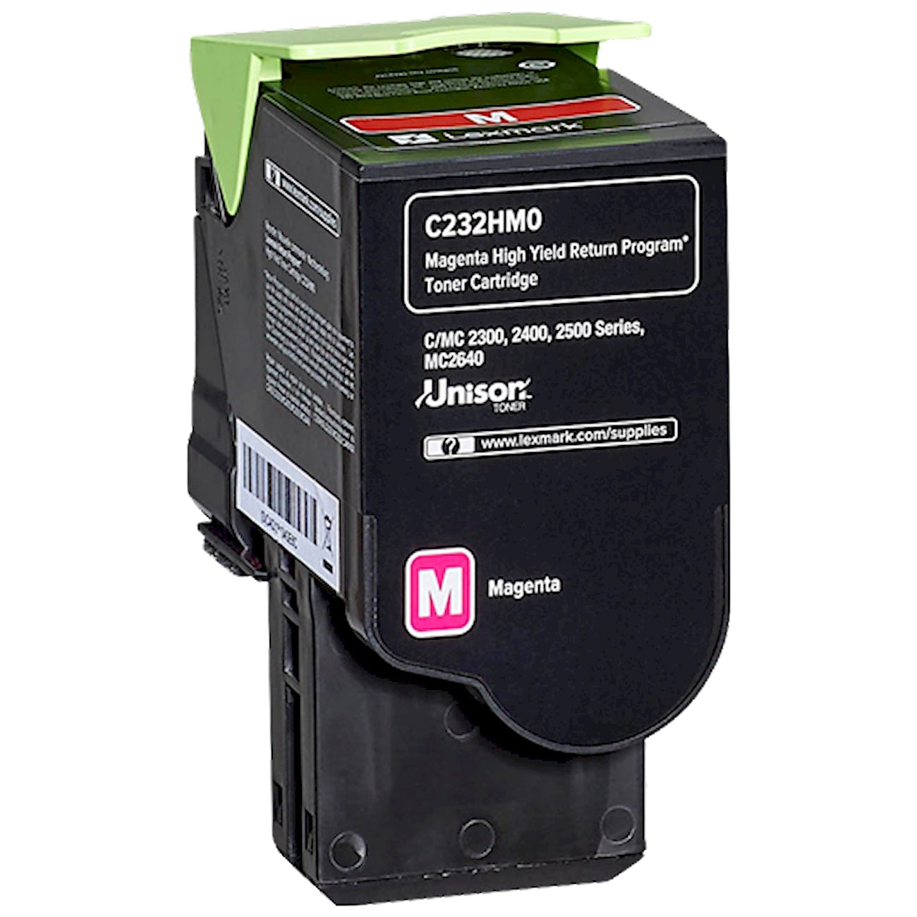 Toner Lexmark C232HM0   - Originale - Magenta da 2.300 pagine per C2325dw, C2425dw, C2535dw, MC2325adw, MC2425adw, MC2535adwe, MC2640adwe