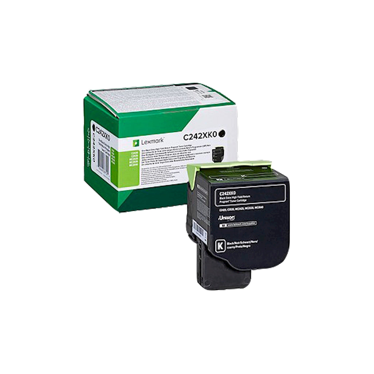 Toner Lexmark C242XK0   - Originale - Nero da 6.000 pagine per C2425dw, C2535dw, MC2425adw, MC2535adwe, MC2640adwe