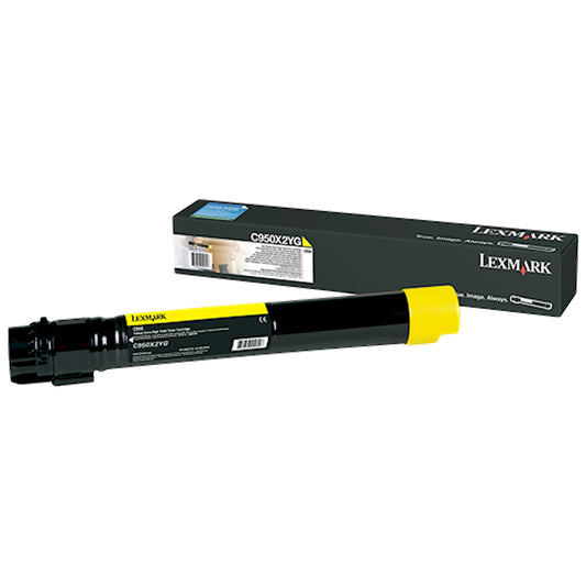 Toner Lexmark X950X2YG   - Originale - Giallo da 22.000 pagine per