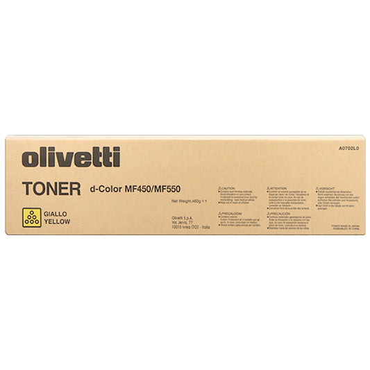 Toner Olivetti B0652   - Originale - Giallo da 27.000 pagine per d-Color MF201, MF201 Plus
