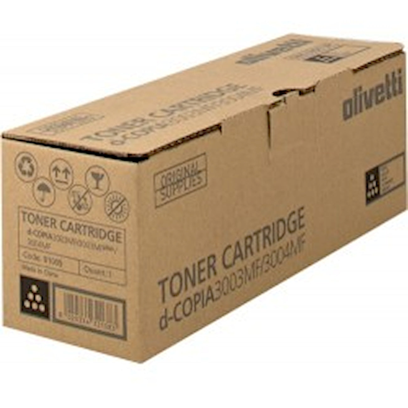 Toner Olivetti B1009   - Originale - Nero da 3.000 pagine per d-Copia 253MF, 303MF