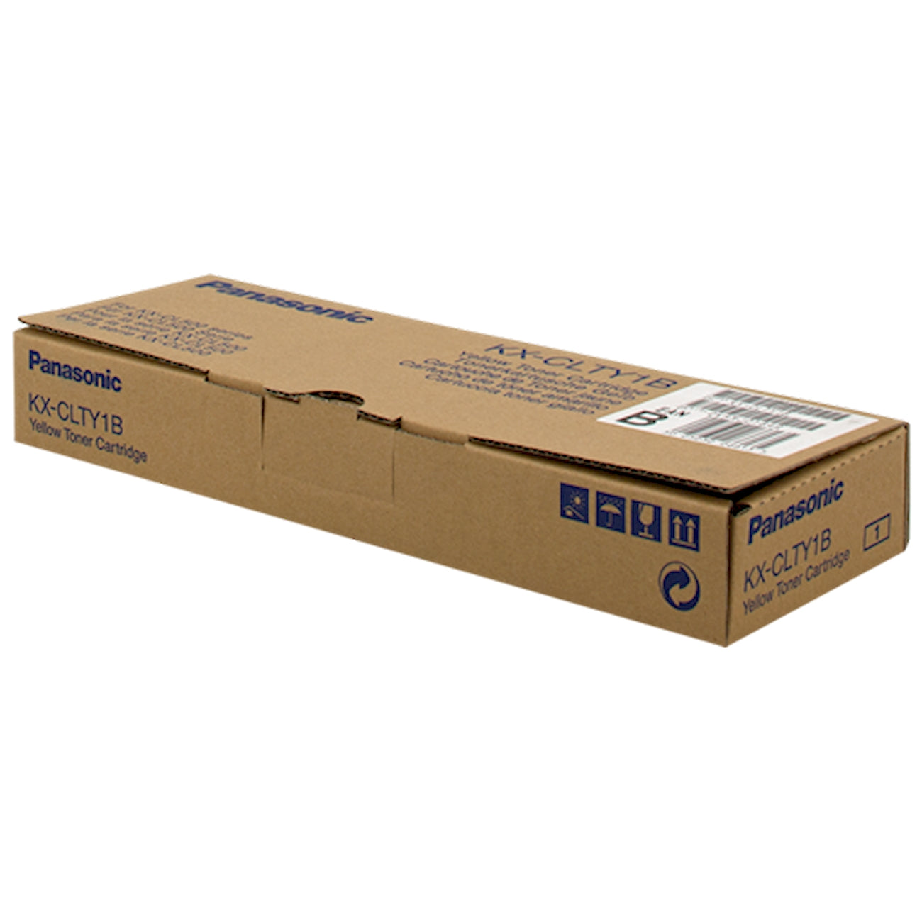 Toner Panasonic KX-CLTY1   - Originale - Giallo da  pagine per