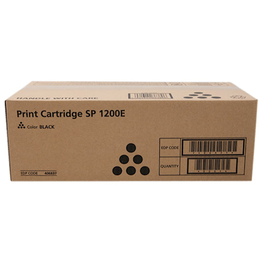 Toner Ricoh 406837   - Originale - Nero da 2.600 pagine per SP 1200, SP 1210