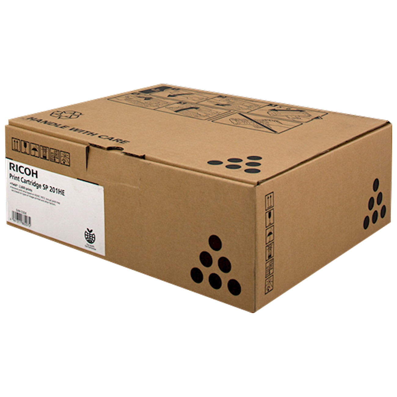 Toner Ricoh 407254 SP 201HE  - Originale - Nero da 2.600 pagine per SP 201, SP 203, SP 204, SP 211, SP 212, SP 213