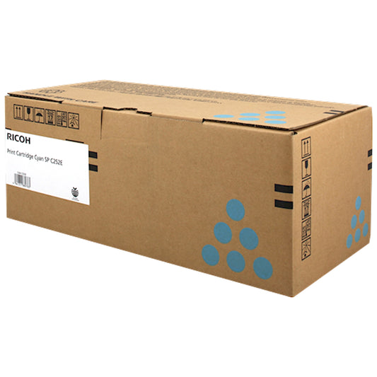 Toner Ricoh 407532 SP C252EC  - Originale - Ciano da 4.000 pagine per SP C252, SP C262