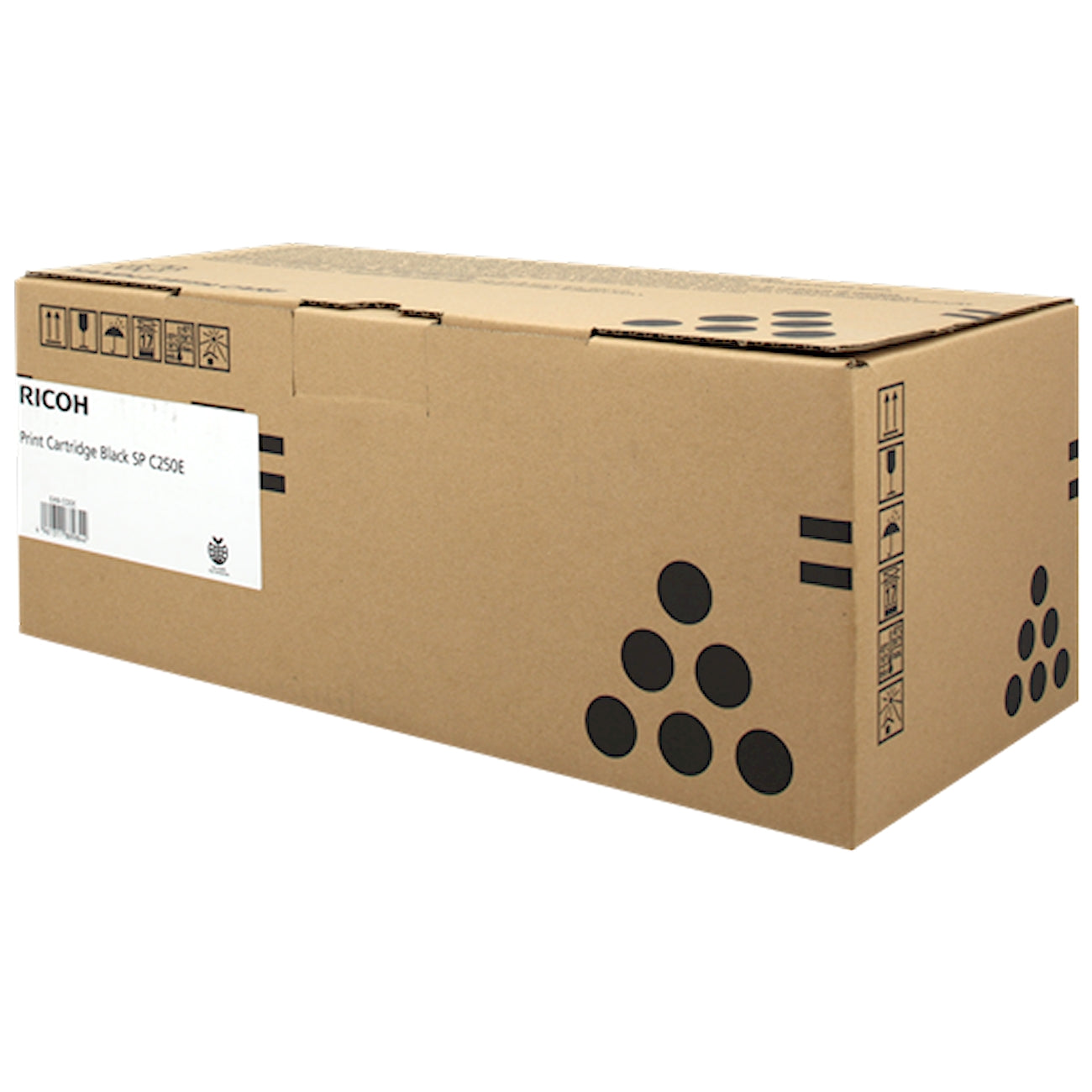 Toner Ricoh 407543 SP C250EBK  - Originale - Nero da 2.000 pagine per SP C250, SP C260, SP C261