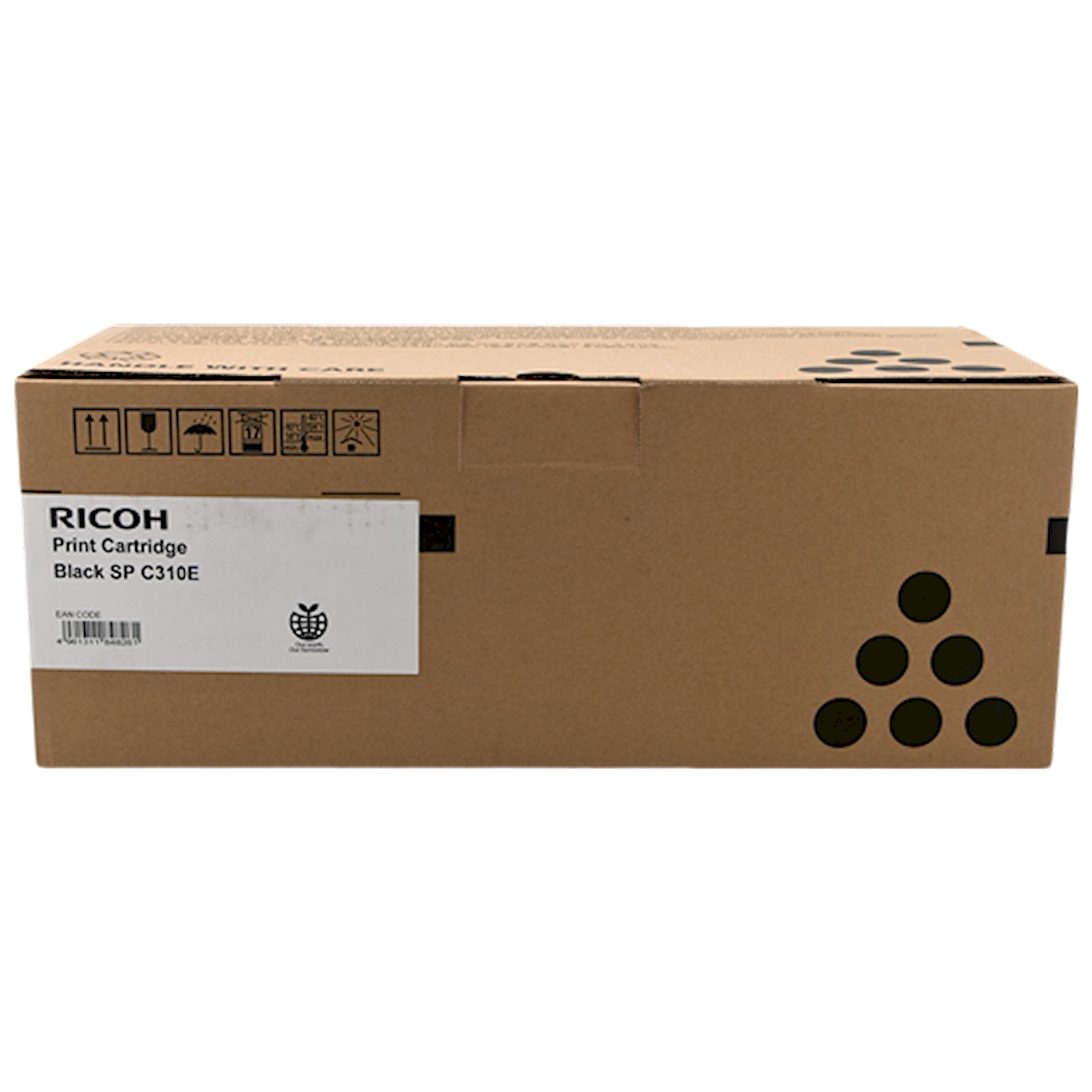 Toner Ricoh 407638 SP C310EBK  - Originale - Nero da 2.500 pagine per SP C231, SP C232, SP C242, SP C310, SP C311, SP C312, SP C320