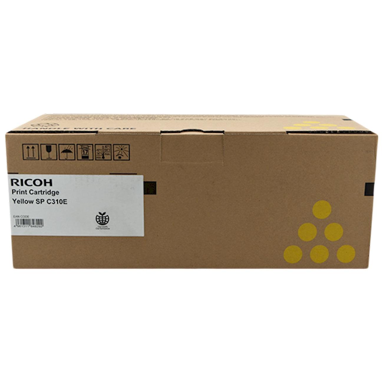Toner Ricoh 407639 SP C310EY  - Originale - Giallo da 2.500 pagine per SP C231, SP C232, SP C242, SP C310, SP C311, SP C312, SP C320