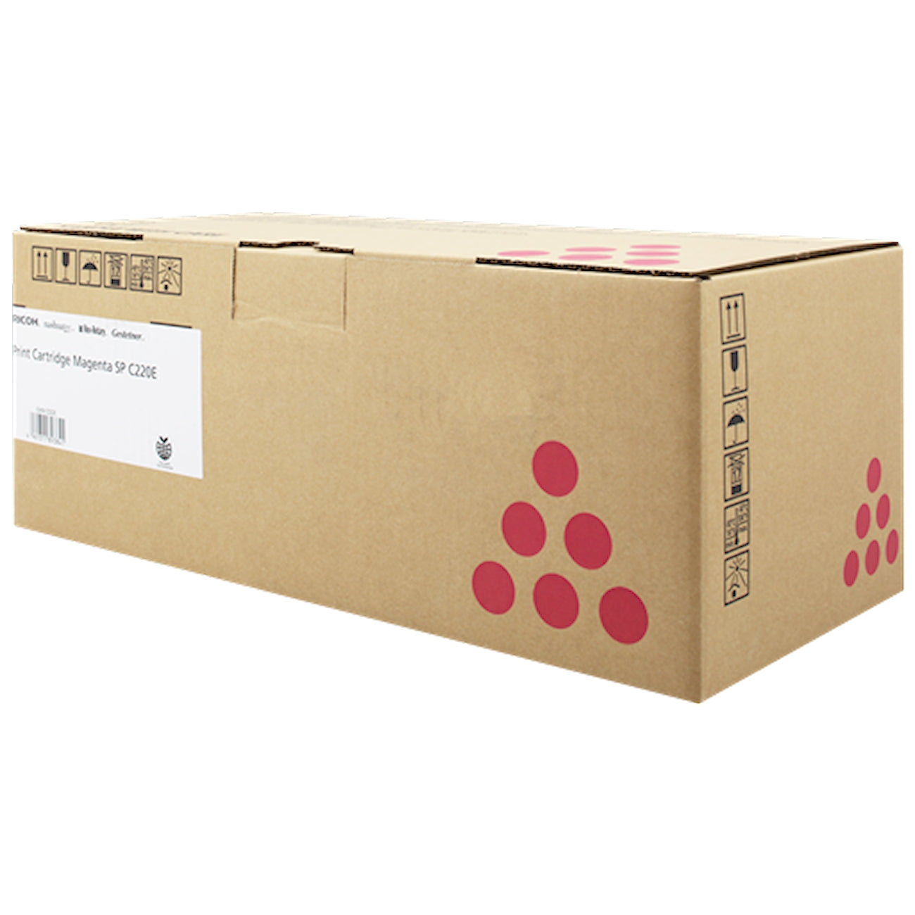 Toner Ricoh 407644 SP C220EM  - Originale - Magenta da 2.000 pagine per SP C220, SP C221, SP C222, SP C240