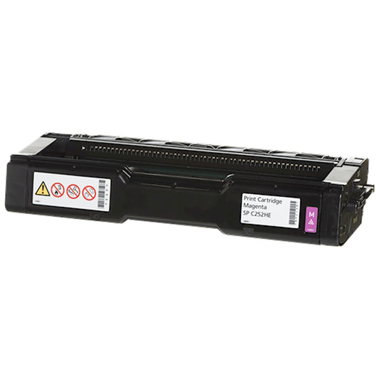 Toner Ricoh 407718 SP C252HEM  - Originale - Magenta da 6.000 pagine per SP C252, SP C262, SP C250, SP C260, SP C261