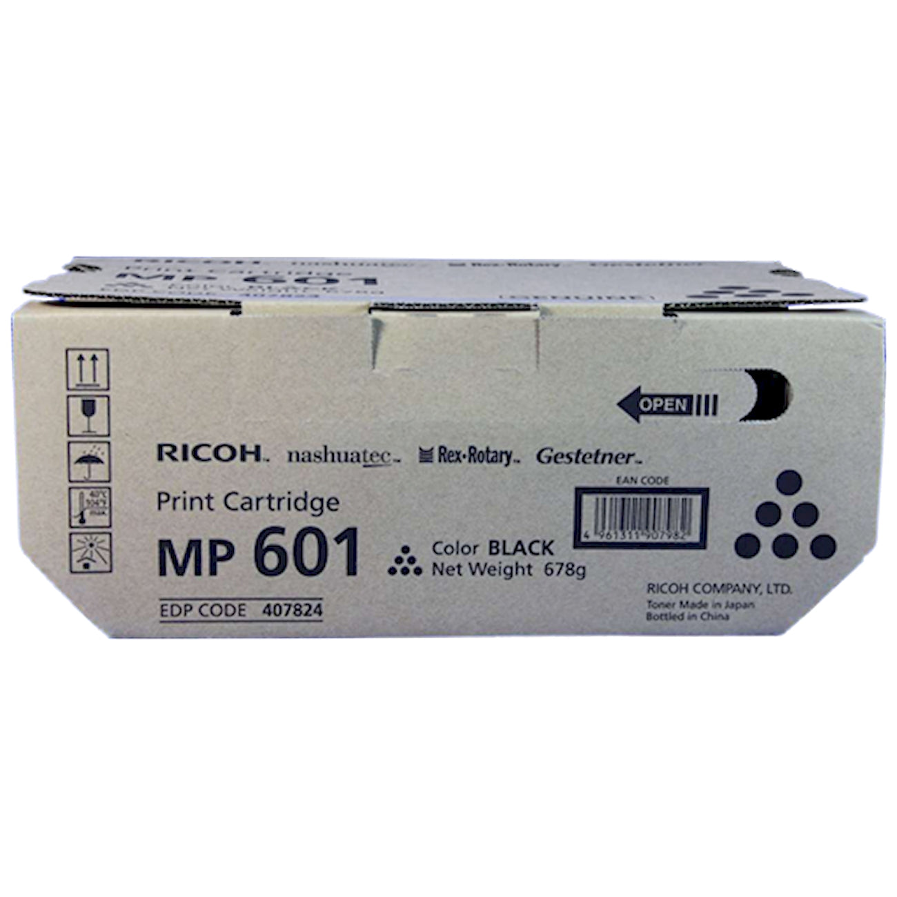 Toner Ricoh 407824   - Originale - Nero da 25.000 pagine per MP 501, MP 601, SP 5300, SP 5310