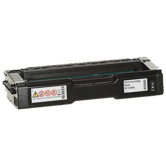 Toner Ricoh 407899 SP C340EBK  - Originale - Nero da 5.000 pagine per SP C340, SP C341, SP C342