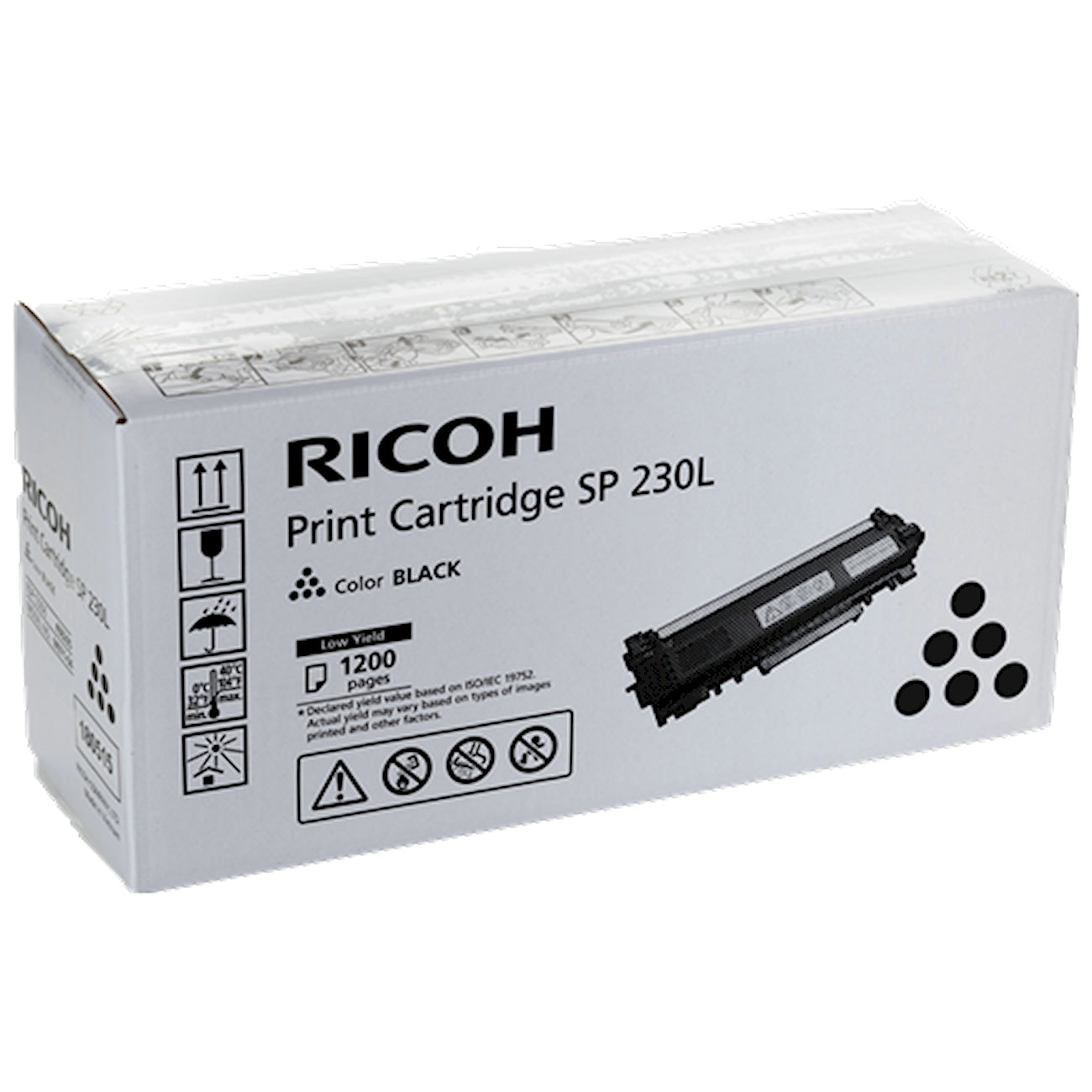 Toner Ricoh 408295 SP 230L  - Originale - Nero da 1.200 pagine per SP 230