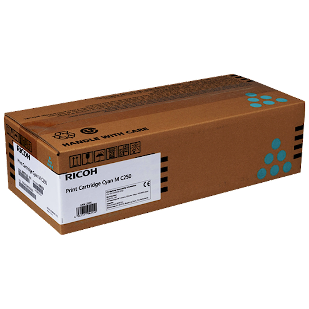 Toner Ricoh 408353   - Originale - Ciano da 2.300 pagine per M C250, P C300, P C301, P C302