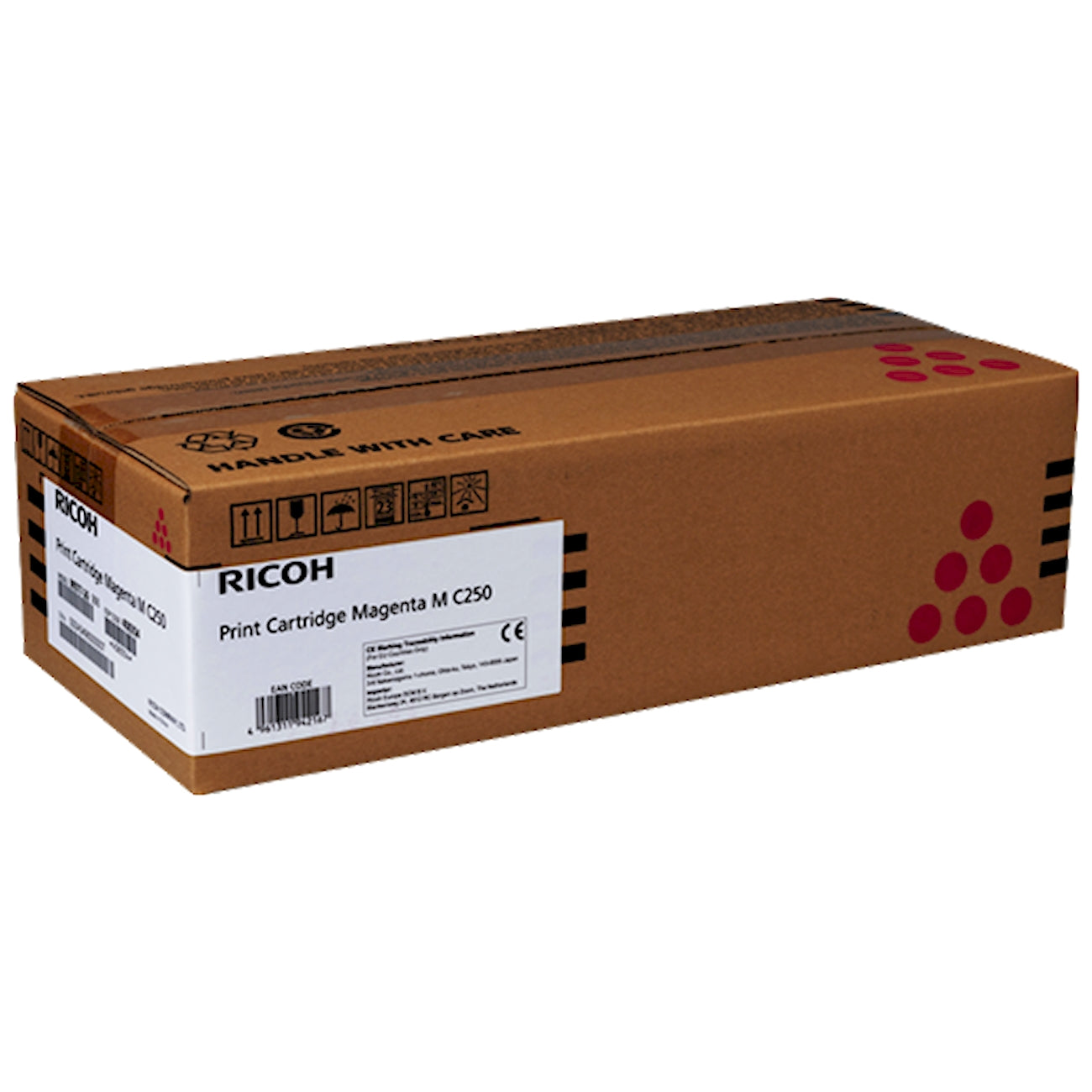 Toner Ricoh 408354   - Originale - Magenta da 2.300 pagine per M C250, P C300, P C301, P C302