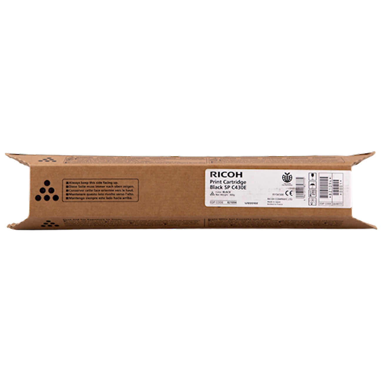 Toner Ricoh 821094 SP C430EBK  - Originale - Nero da 21.000 pagine per SP C430, SP C431, SP C440, SP C441, LP 137, LP 140, LP 142