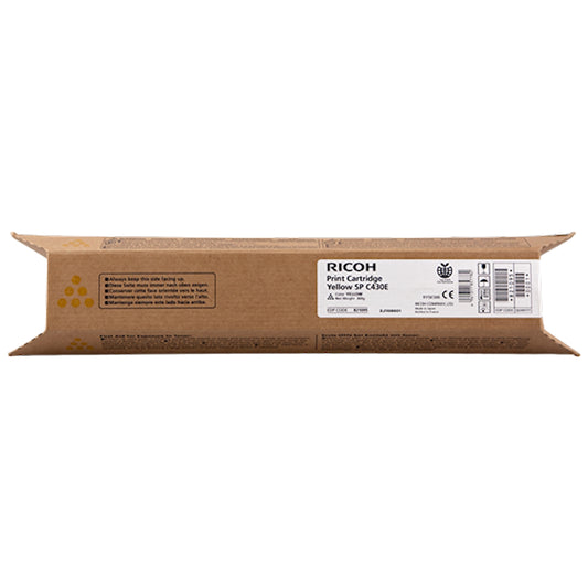 Toner Ricoh 821095 SP C430EY  - Originale - Giallo da 24.000 pagine per SP C430, SP C431, SP C440, SP C441, LP 137, LP 140, LP 142