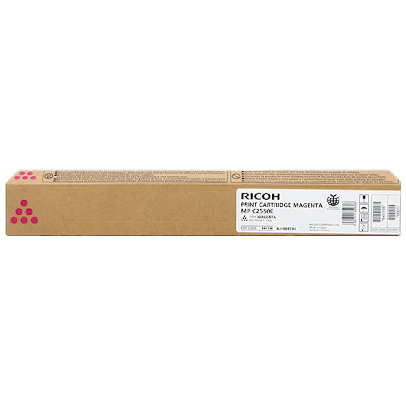 Toner Ricoh 841198   - Originale - Magenta da 5.500 pagine per MP C2030, MP C2050, MP C2530, MP C2550, C9020, C9025, LD 520, LD 525
