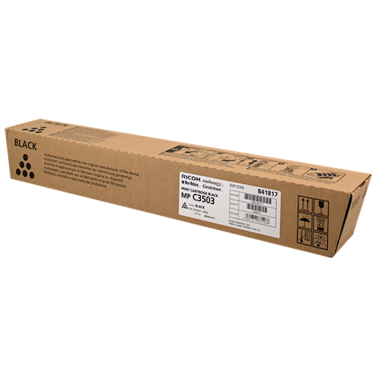Toner Ricoh 841817   - Originale - Nero da 29.500 pagine per MP C3003, MP C3004, MP C3503, MP C3504, MP C3500