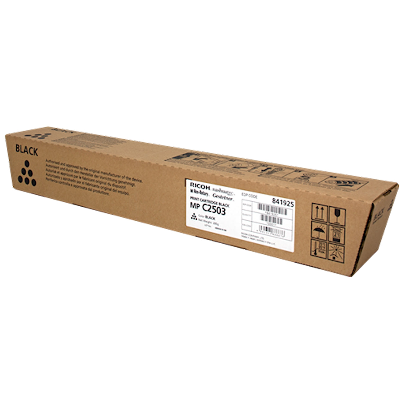 Toner Ricoh 841925   - Originale - Nero da 15.000 pagine per MP C2003, MP C2503, MP C2011, MP C2004, MP C2504