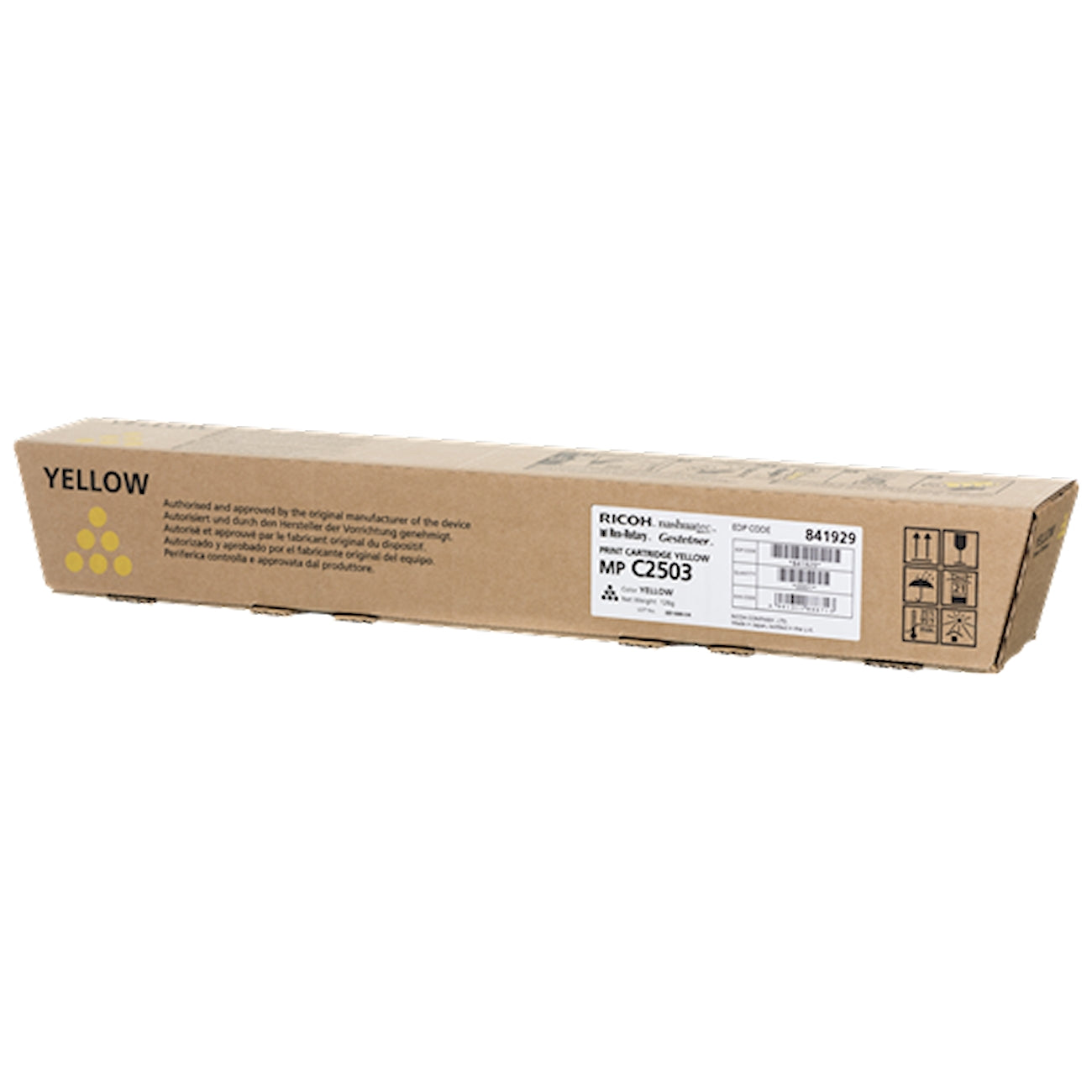 Toner Ricoh 841929   - Originale - Giallo da 5.500 pagine per MP C2003, MP C2011, MP C2503