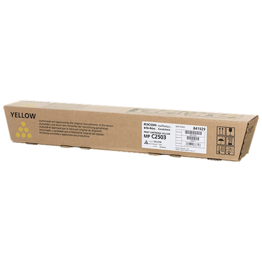 Toner Ricoh 841929   - Originale - Giallo da 5.500 pagine per MP C2003, MP C2011, MP C2503