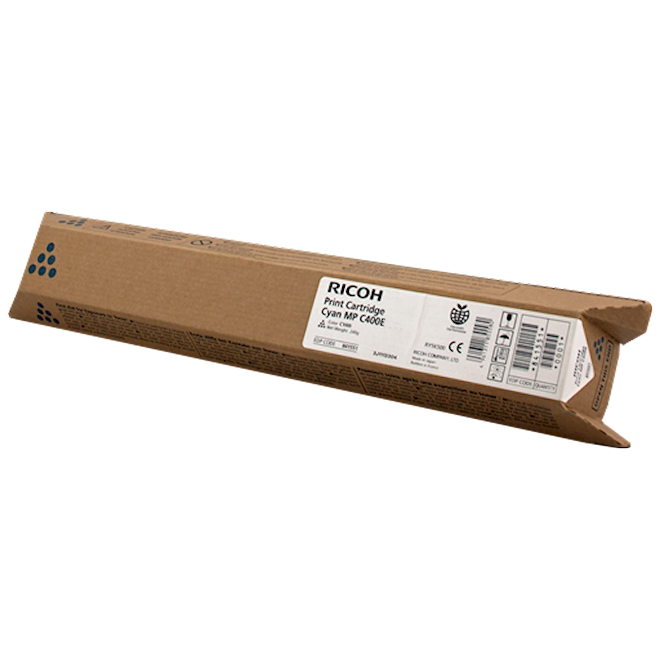 Toner Ricoh 842039   - Originale - Ciano da 10.000 pagine per MP C300, MP C400, MP C401, LD 130, LD 140