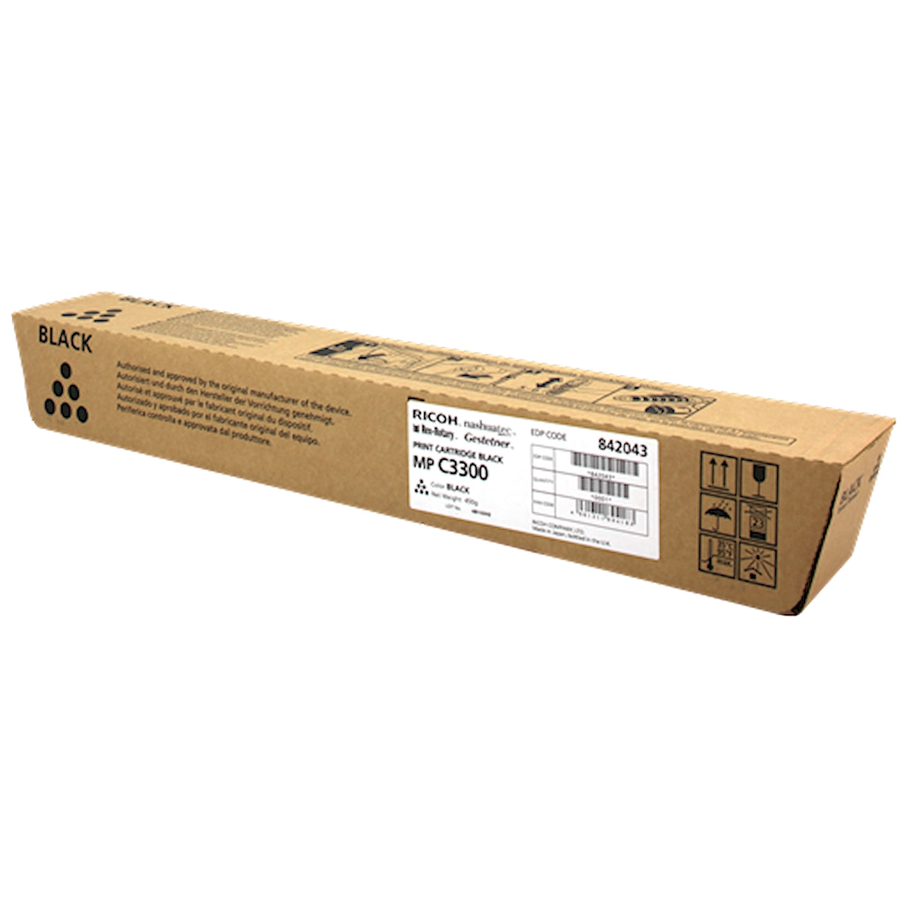 Toner Ricoh 842043   - Originale - Nero da 20.000 pagine per MP C2800, MP C3300, LD 528, LD 533, C 2828, C 3333