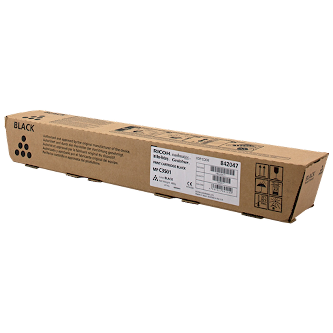 Toner Ricoh 842047   - Originale - Nero da 22.500 pagine per MP C3001, MP C3501
