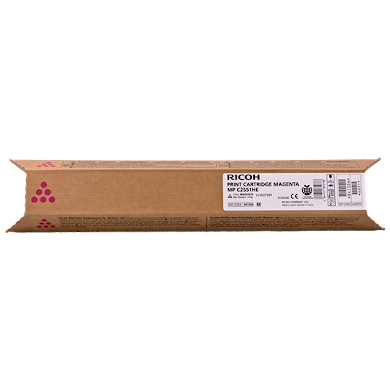 Toner Ricoh 842063   - Originale - Magenta da 9.500 pagine per MP C2051, MP C2551