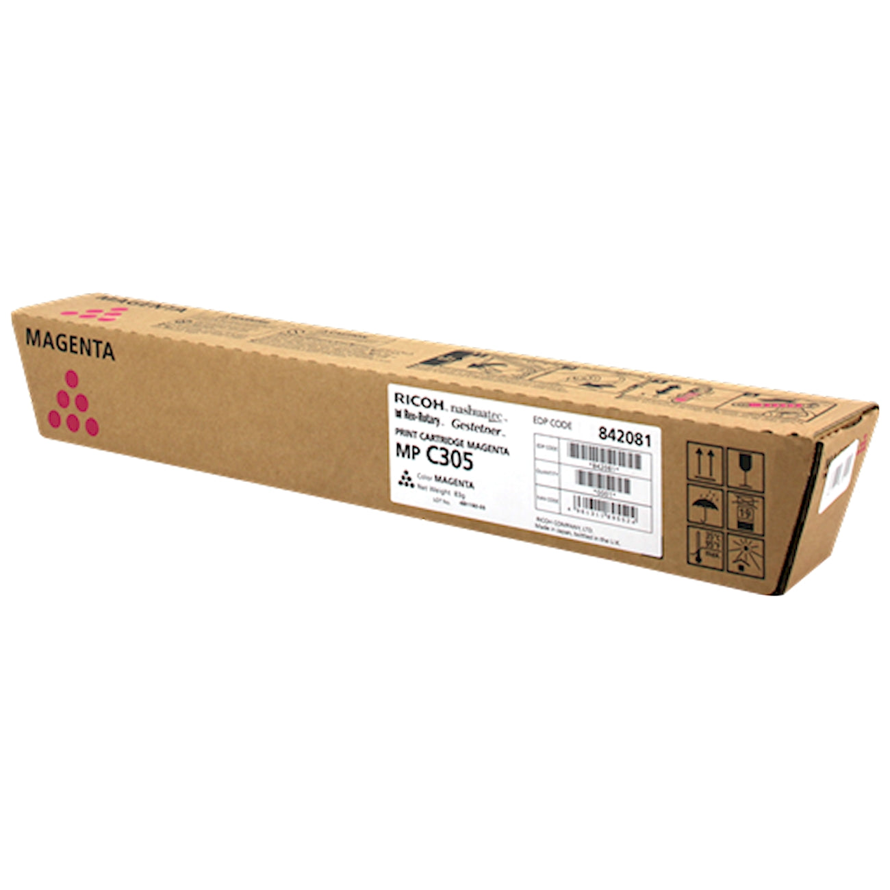 Toner Ricoh 842081   - Originale - Magenta da 4.000 pagine per MP C305