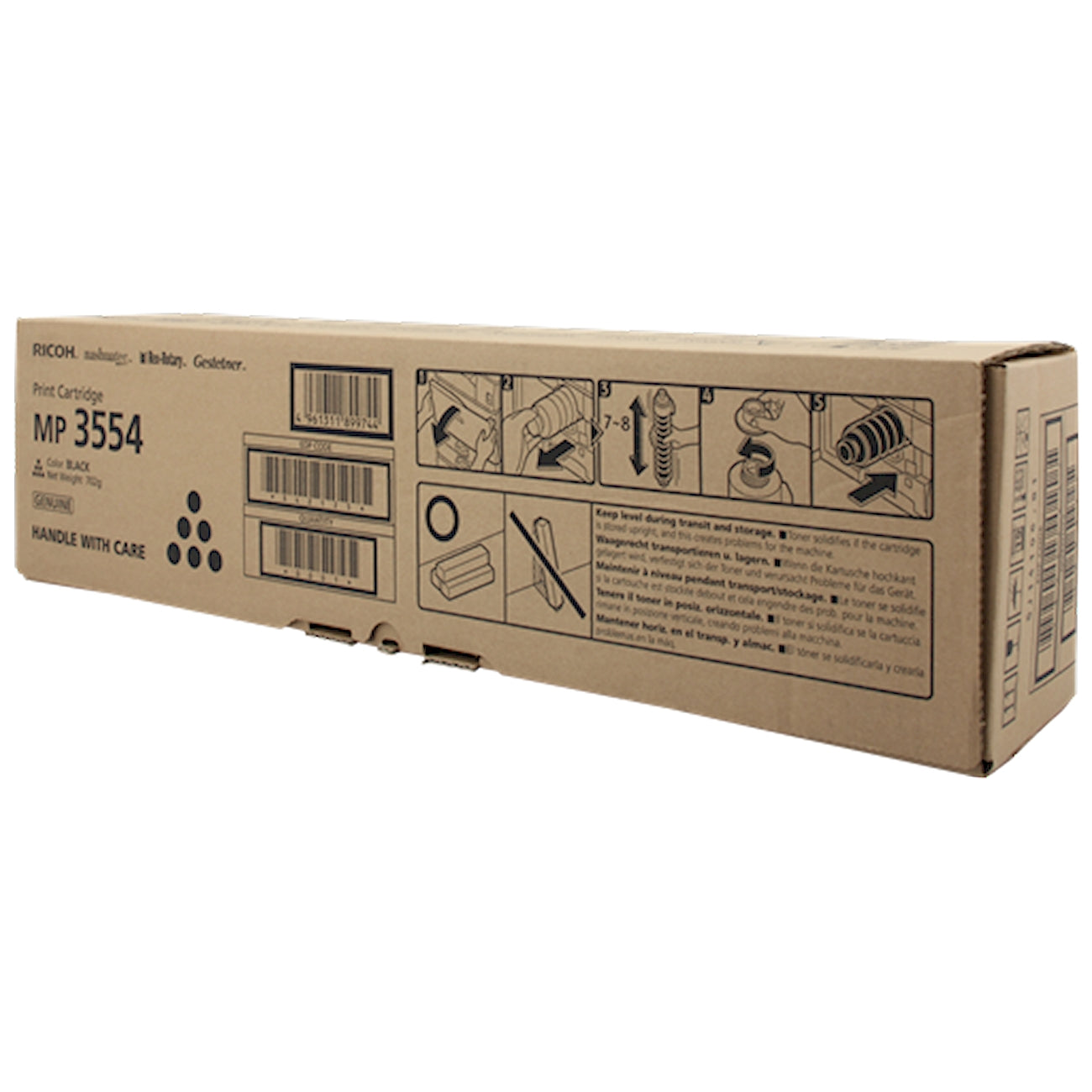 Toner Ricoh 842125   - Originale - Nero da 24.000 pagine per Aficio MP 2554, 2554F, 2554SP, 2554SPF, 2554ZSP, 3054, 3054SP, 3054ZSP, 3554, 3554F, 3554SP, 3554SPF, 3554ZSP