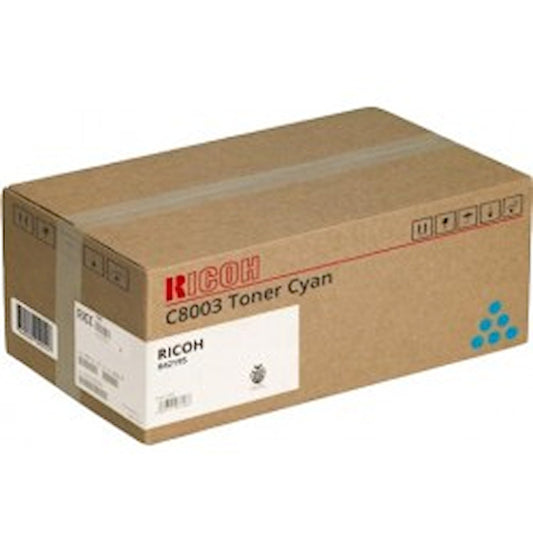 Toner Ricoh 842195   - Originale - Ciano da 27.000 pagine per MP C6503, MP C8003