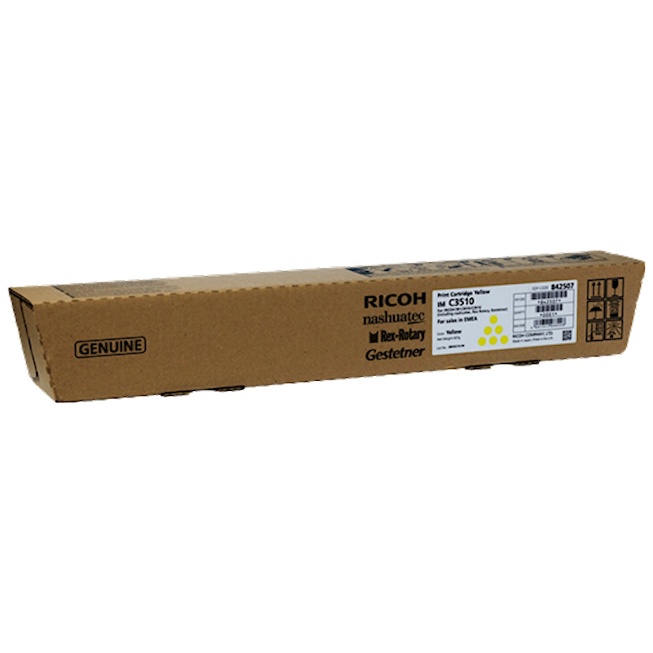 Toner Ricoh 842507   - Originale - Giallo da 28.000 pagine per IM C3010, IM C3510