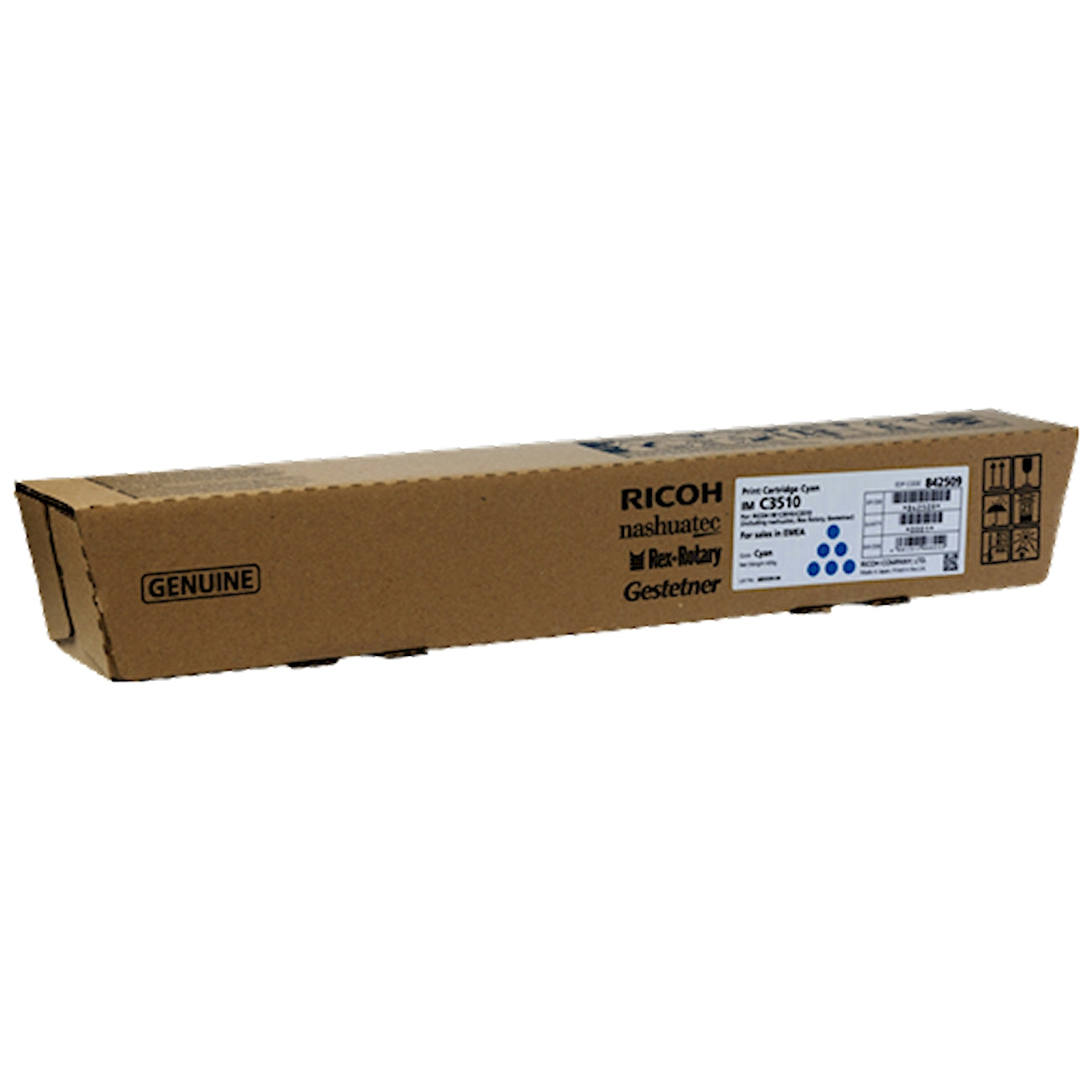 Toner Ricoh 842509   - Originale - Ciano da 28.000 pagine per IM C3010, IM C3510
